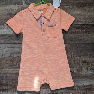 NWT collared romper